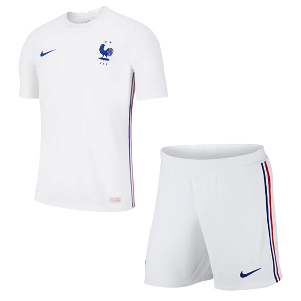 Camiseta Francia Niño 2nd 2020 Blanco